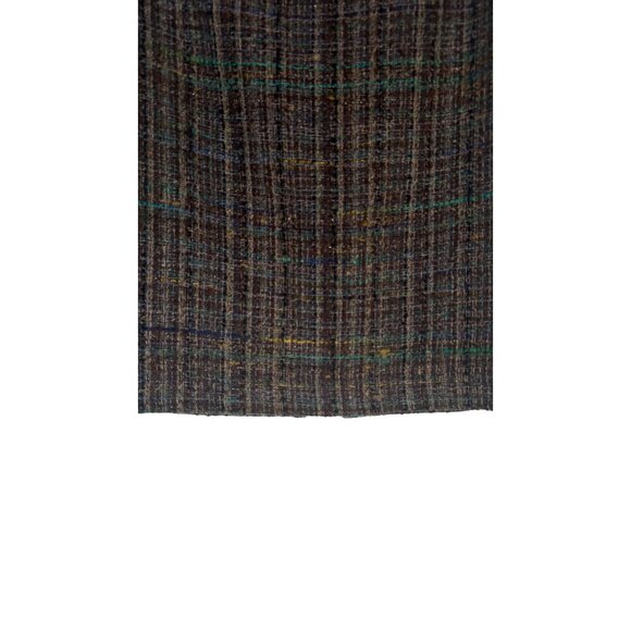 2/$30 Trina Turk Size 6 Plaid Wool Blend Skirt - Picture 13 of 14